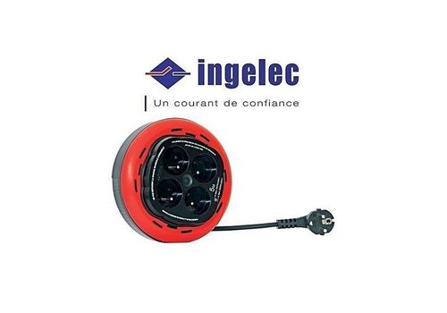 Enrouleur domestique 4 prises 2P+T 5m au meilleur prix au Maroc
