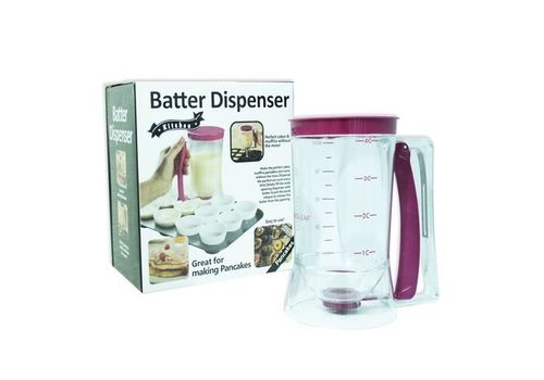 SUPER Gâteau Batter Dispenser avec poignée Pain outil de cuisson / 900 ml au meilleur prix au Maroc