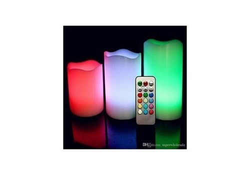 Pack 3 bougies lumineux Luma candles au meilleur prix au Maroc