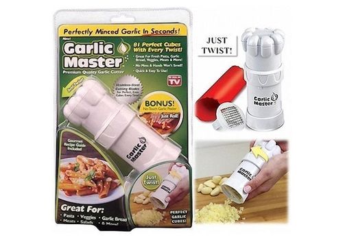 Émincer, découpé et Hacher l'Ail + Éplucheur Ail  Garlic Master au meilleur prix au Maroc