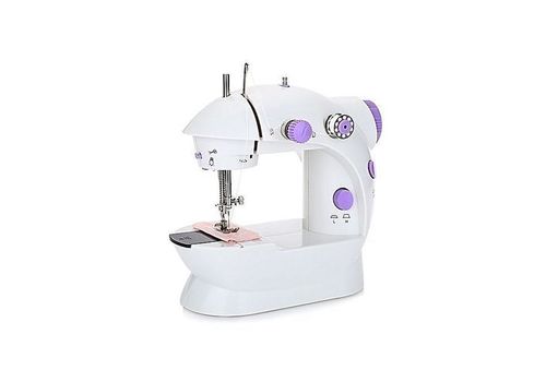 machine à coudre à double vitesse avec lumière-blanc au meilleur prix au Maroc