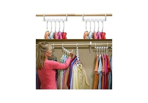 Lot de 8 Magiques Cintres-Wonder hanger –la Solution d'économie d'espace au meilleur prix au Maroc