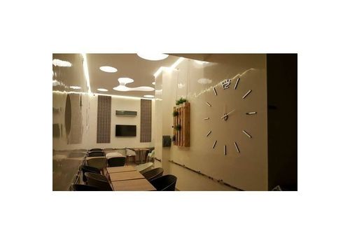 Horloge Murale 3D Originale Design  - Silver au meilleur prix au Maroc