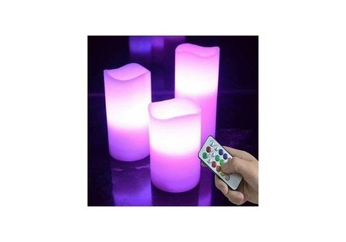 Pack 3 bougies lumineux Luma candles au meilleur prix au Maroc