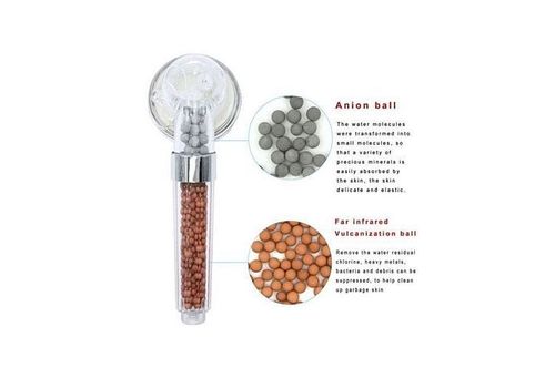 Tête de douche pour salle de bain a fort jet eau et Boules filtration chlore au meilleur prix au Maroc