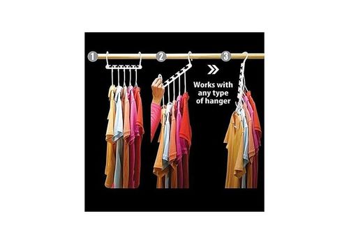 Lot de 8 Magiques Cintres-Wonder hanger –la Solution d'économie d'espace au meilleur prix au Maroc