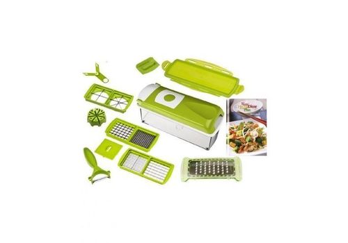 Appareil de découpe  Multi-accessoire pour couper-hacher-trancher-râper avec 1 éplucheur au meilleur prix au Maroc