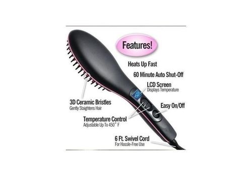 Brosse Simply Straight électrique Fast Hair au meilleur prix au Maroc