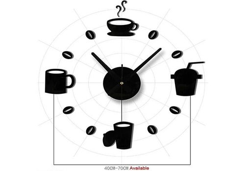 Grande Horloge Murale 3D au meilleur prix au Maroc