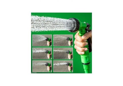 Tuyau Magique Extensible + Douchette VERT au meilleur prix au Maroc