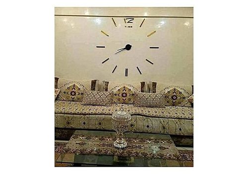 DIY Horloge Murale 3D Originale Design - Doré au meilleur prix au Maroc