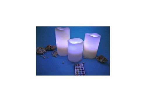Pack 3 bougies lumineux Luma candles au meilleur prix au Maroc