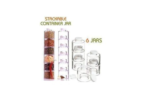 Set de 6 bouteille Carrousel à tour d'épices au meilleur prix au Maroc