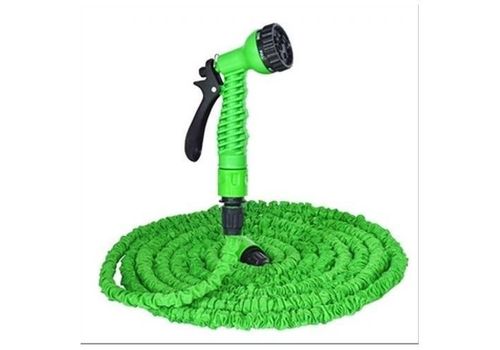 Tuyau Arrosage Extensible 30m + Pistolet à Eau 7 jets ( vert ) au meilleur prix au Maroc