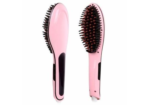 Brosse lissante électrique - Cheveux Doux et Lisse au meilleur prix au Maroc