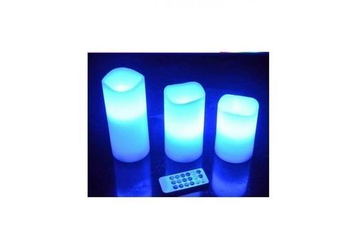 Pack 3 bougies lumineux Luma candles au meilleur prix au Maroc