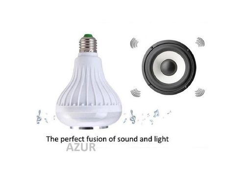 Ampoule de musique LED Bluetooth avec Lumieres d'ambiance et Télécommande au meilleur prix au Maroc