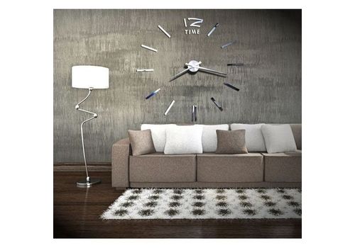 horloge montre murale 3d autocollants decoration de salon au meilleur prix au Maroc