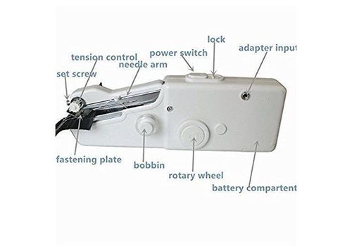 Machine à Coudre de Poche Handy Stitch - Mini-outil de Couture Professionnel Sans Fil - pour Tissu et tous les types des Vêtements au meilleur prix au Maroc