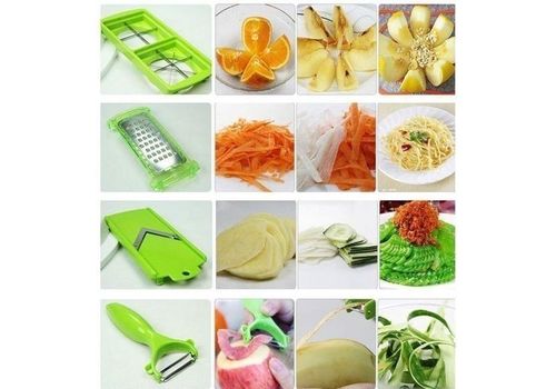 Appareil découpe-légumes - Trancheuse - Mandoline - Cubes - Tranches - Bâtonnets au meilleur prix au Maroc