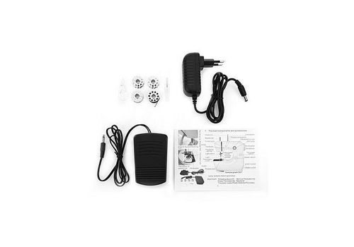 machine à coudre à double vitesse avec lumière-blanc au meilleur prix au Maroc