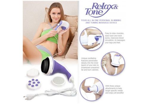 Appareil Relax & Spin Tone Anti Cellulite au meilleur prix au Maroc
