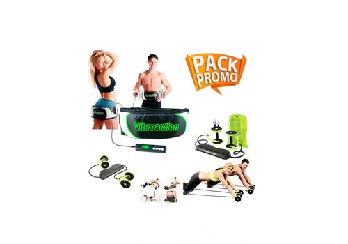 Pack Summer  VENTRE PLAT : Ceinture Vibro action + Appareil Revoflex Xtreme au meilleur prix au Maroc