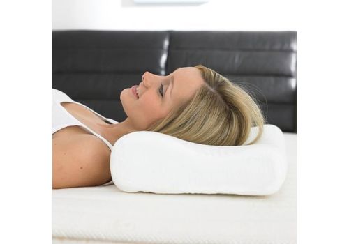 Oreiller Orthopédique A Mémoire De Forme En Latex Pour Une Posture Correcte De La Colonne Vertébrale Au Lit au meilleur prix au Maroc