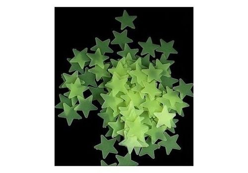 Pack de 100 Pièces étoiles Lumineuses Glow in the dark au meilleur prix au Maroc