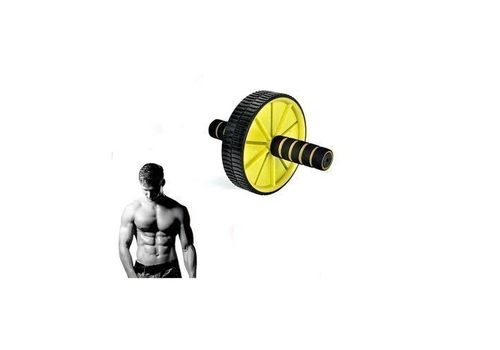 Roue Abdominale Braked ab wheel - Jaune au meilleur prix au Maroc