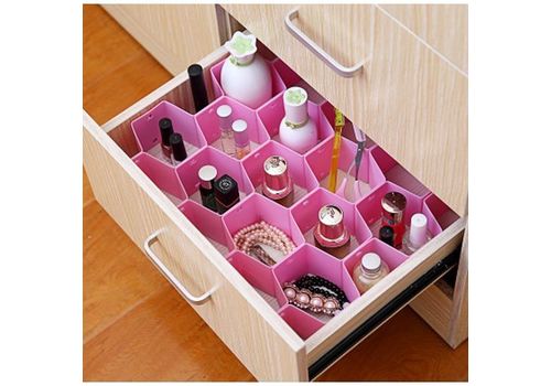 Grille De Stockage Chaussettes Sous-Vêtements De Rangement En Plastique Tiroir au meilleur prix au Maroc