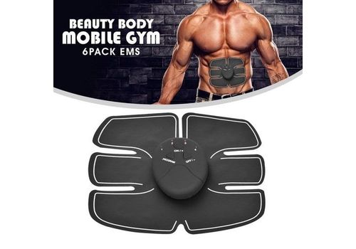 Beauty Body Stimulateur musculaire EMS - Gym mobile, stimulateur de muscles - Croissance des muscles abdominaux, ceinture fitness, coussinet à vibrations pour hommes et femmes - Entrainement EMS au meilleur prix au Maroc