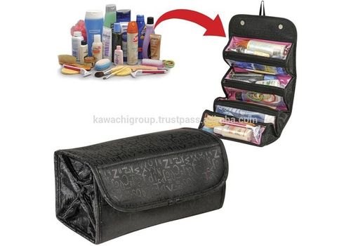 Sac ROLL-N-GO avec 4 compartiments pour stocker produits cosmétiques et bijoux au meilleur prix au Maroc
