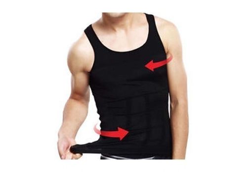 Débardeur Slim'N Lift Homme - Noir au meilleur prix au Maroc