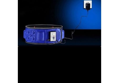 Ceinture Amincissante de Massage Rechargeable Vibro Action avec l'intensité réglable, abdomen de brûleur de graisse au meilleur prix au Maroc