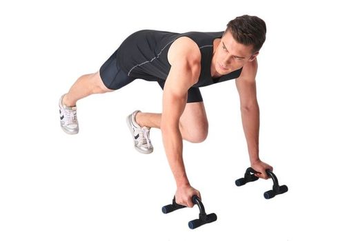 1 Pair Handle Push Up Bars Stands Chest Arms Training Exercise Home Fitness Tool au meilleur prix au Maroc