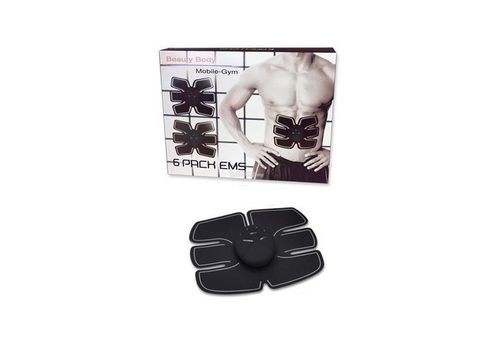 Beauty Body Stimulateur musculaire EMS - Gym mobile, stimulateur de muscles - Croissance des muscles abdominaux, ceinture fitness, coussinet à vibrations pour hommes et femmes - Entrainement EMS au meilleur prix au Maroc