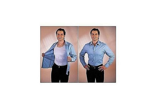 Débardeur Slim'N Lift Homme - Blanc au meilleur prix au Maroc