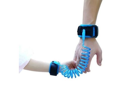 Bracelet anti perte pour enfant 1- 10 ans  Bleu au meilleur prix au Maroc