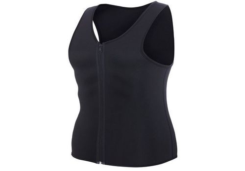 Gilet de Sudation Minceur Perte Poids au Ventre -  Noir au meilleur prix au Maroc