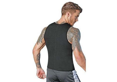 Gilet de Sudation Minceur Perte Poids au Ventre -  Noir au meilleur prix au Maroc