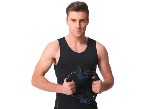 1 Pair Handle Push Up Bars Stands Chest Arms Training Exercise Home Fitness Tool au meilleur prix au Maroc