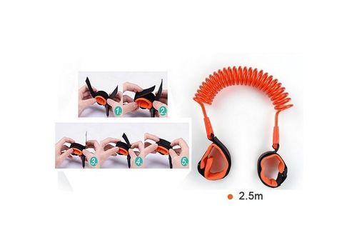 Bracelet de sécurité anti perte pour Bébé Enfants - 2,5m au meilleur prix au Maroc