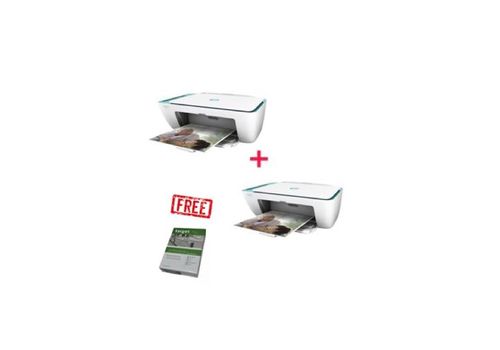 Pack  de Deux imprimantes 4en1 Multifonction deskjet 2632 + 1 Ramette A4 Target 80G au meilleur prix au Maroc