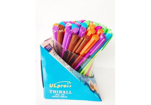 Stylo FIFTY Ulpress - Six couleurs - Présentoir 1/60 au meilleur prix au Maroc