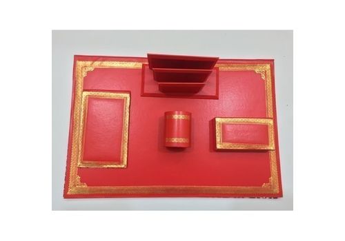 Ensemble décoration bureau rouge au meilleur prix au Maroc