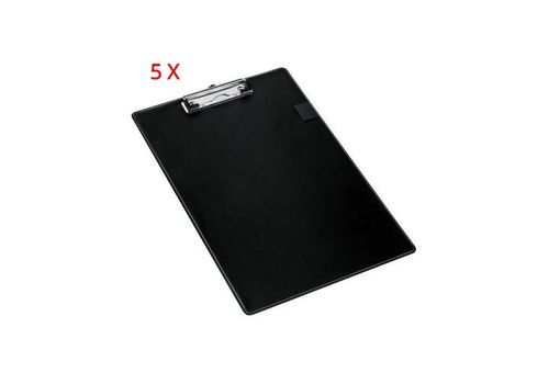 PACK DE 5 BLOCS A PINCE ARK NOIR - A4 au meilleur prix au Maroc