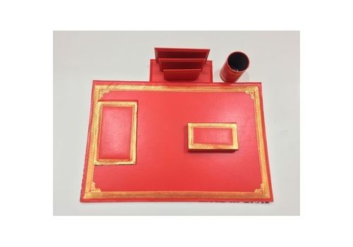 Ensemble décoration bureau rouge au meilleur prix au Maroc