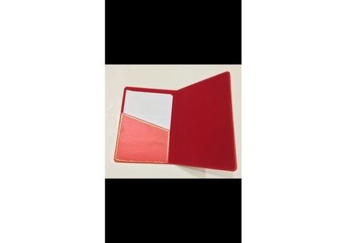 PORTE DOCUMENT ARTISANAT EN SIMILI CUIR A4 ROUGE au meilleur prix au Maroc