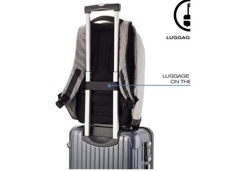 Sac à dos Anti Vol Multifonctions (à port USB) Gris au meilleur prix au Maroc